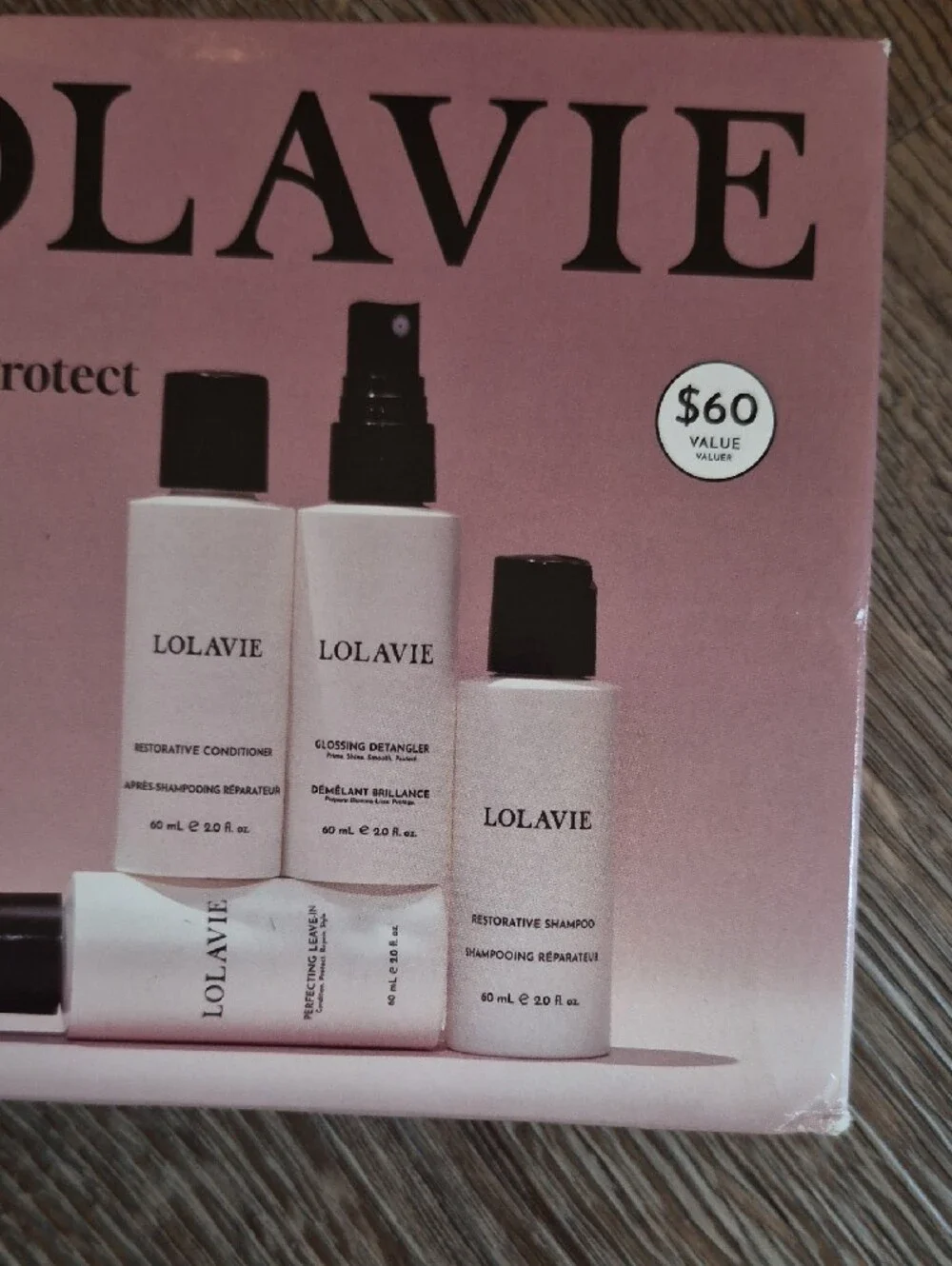 LOLAVIE Restore & Protect Travel Kit - New